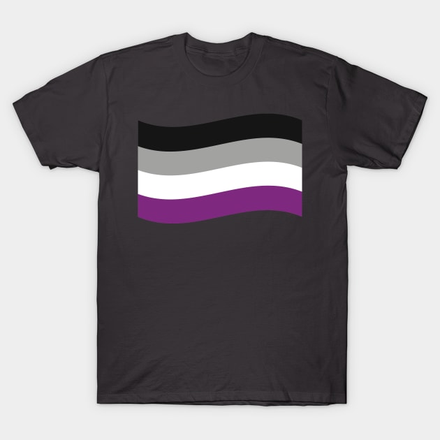 Ace pride flag T-Shirt by snowshade